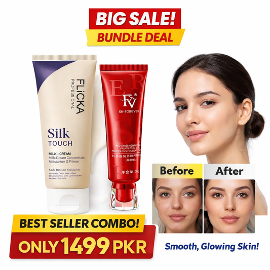Flicka Silk Touch + FV-Forever Foundation Bundle – Only 1499 PKR