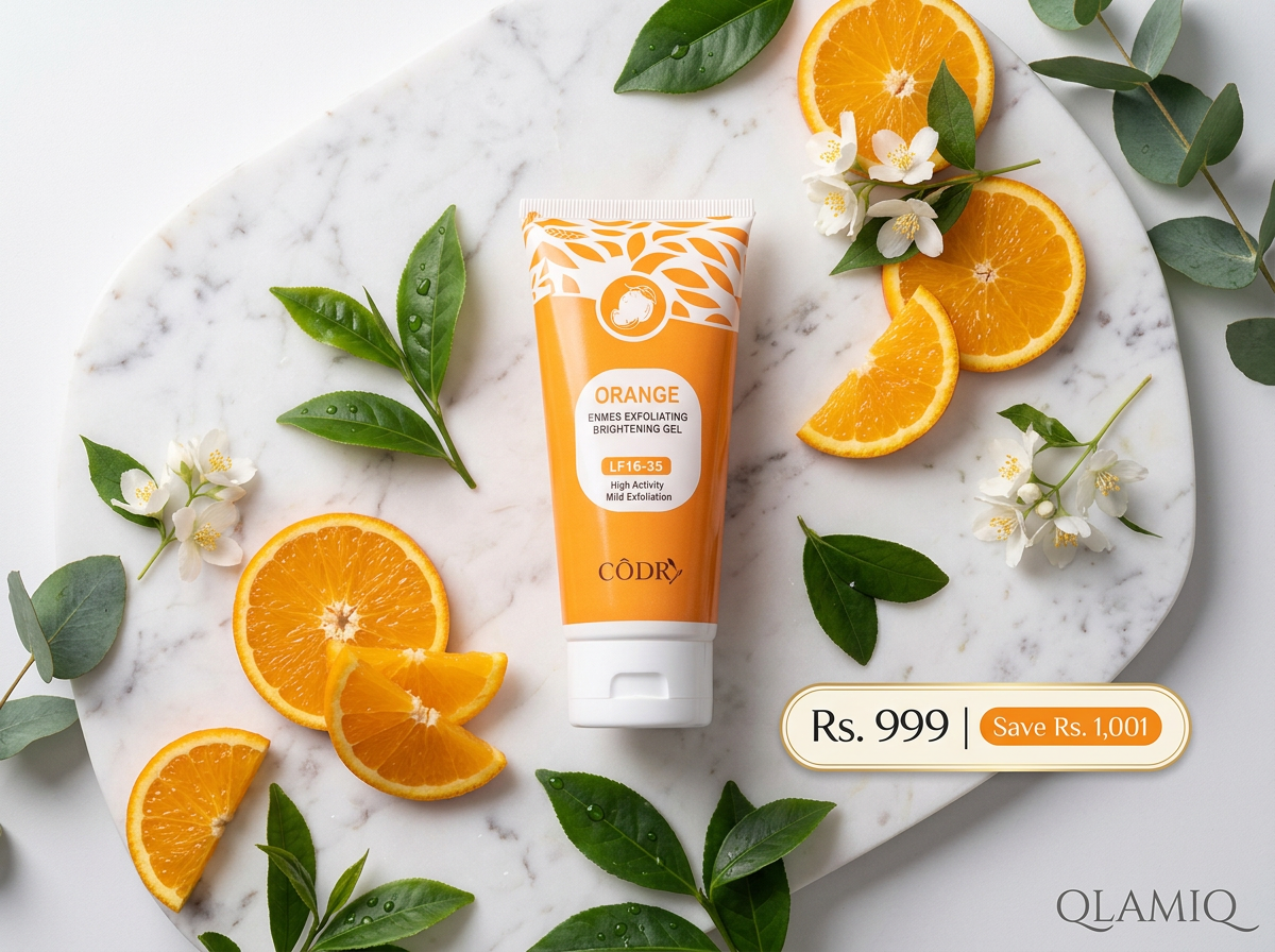 CODRA Orange Enzymes Exfoliating Brightening Gel LF16-35 | Natural Face Scrub |