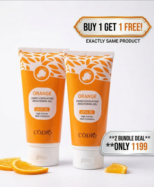 CODRA Orange Enzymes Exfoliating Brightening Gel LF16-35 | Natural Face Scrub |