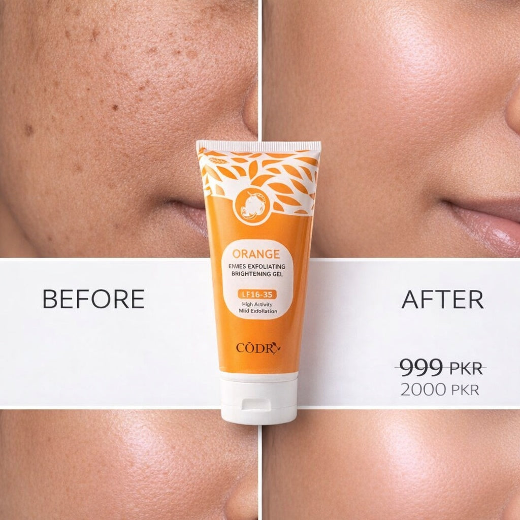 CODRA Orange Enzymes Exfoliating Brightening Gel LF16-35 | Natural Face Scrub |